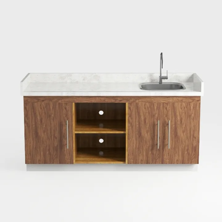 HOMMPA LED TV Stand with Power Outlets for 70/65