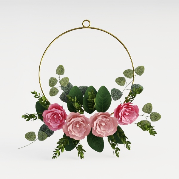 10pcs Mixed Pink, Red & Green Color Bowl Lotus