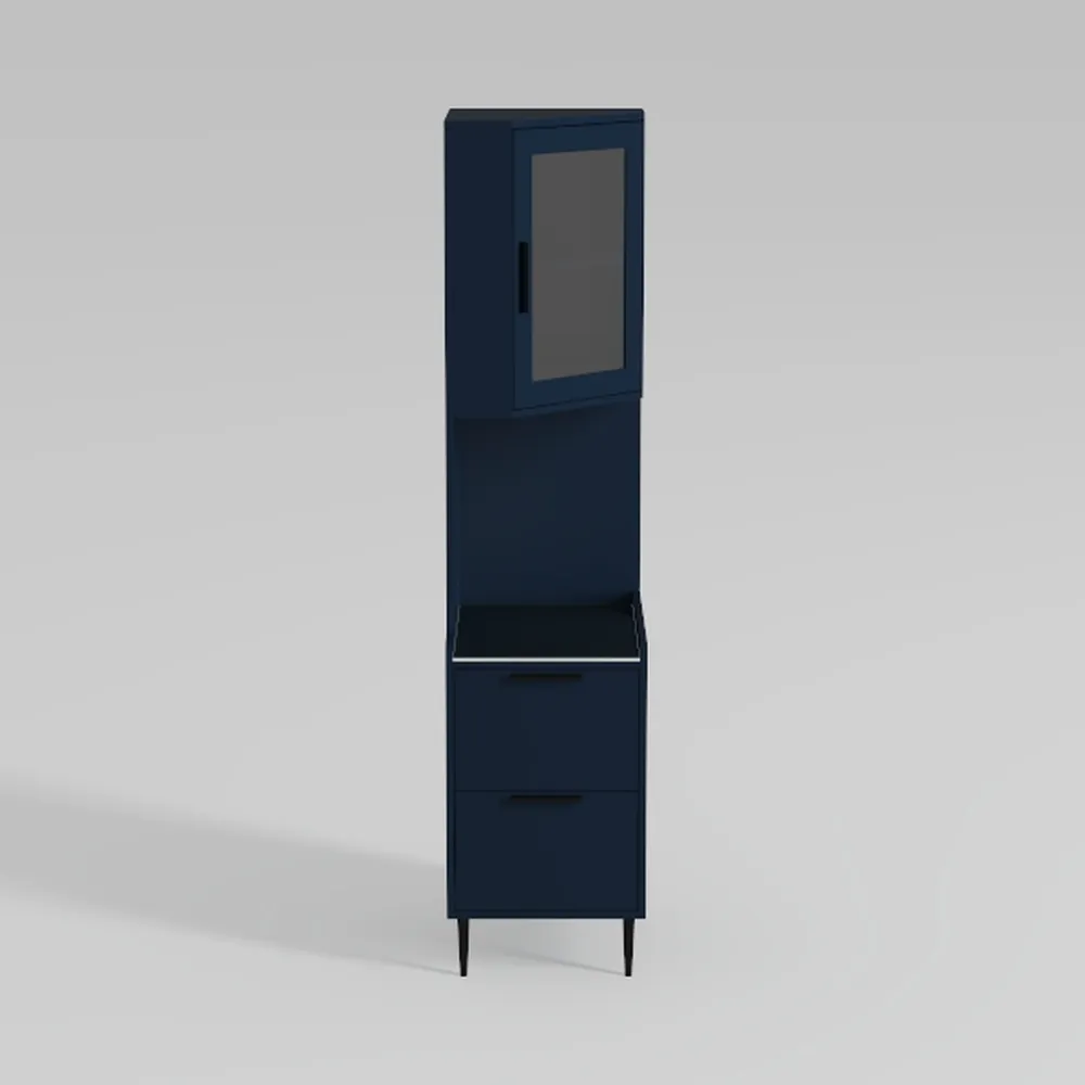 Sideboard Black 13.6"x13.4"x35.4" Engineered Wood 