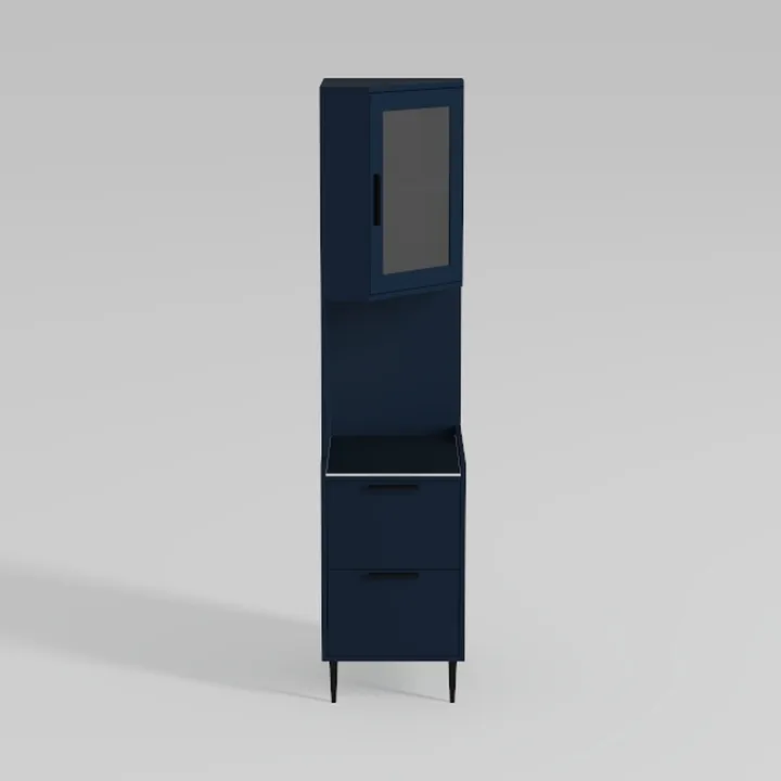 Sideboard Black 13.6"x13.4"x35.4" Engineered Wood 