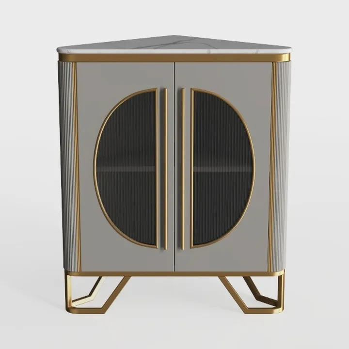 HLR Accent Wood Grain Cabinet with 2 Doors