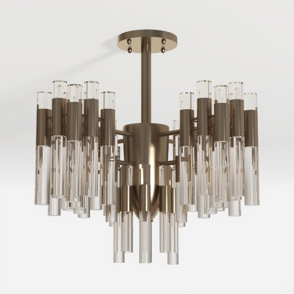 Elegant Golden Luxury Crystal Chandelier for Home