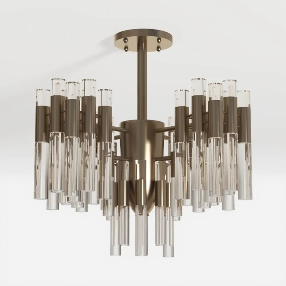 Elegant Golden Luxury Crystal Chandelier for Home