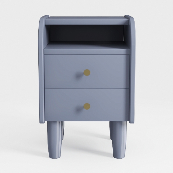 Nightstand Side Table Solid Wood Bedside Table