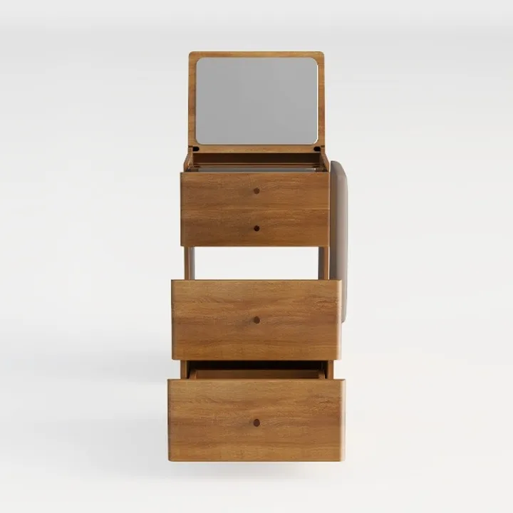 Generico Tavolino da Letto Moderno Multifunzionale - 145 cm x 45 cm Noce - Scrivania e Tavolo da Pranzo Indipendente salvaspazio per Giochi, Ufficio Domestico e Studio
