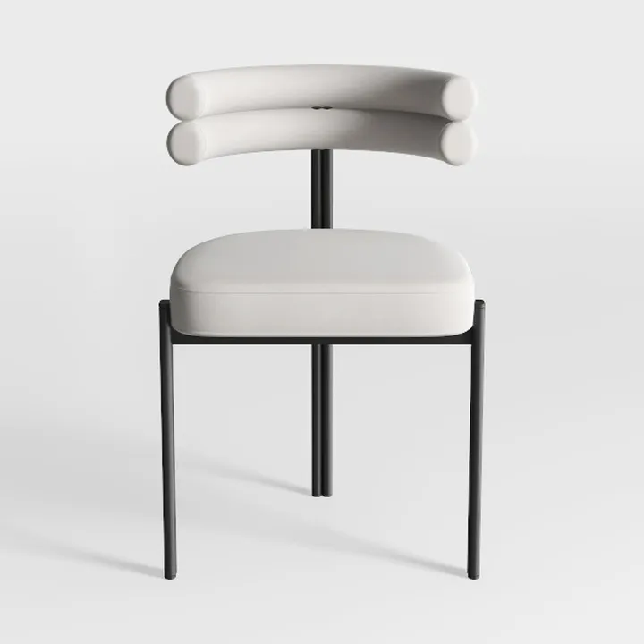 Giantex Modern Armless Accent Chair - Sherpa Readi