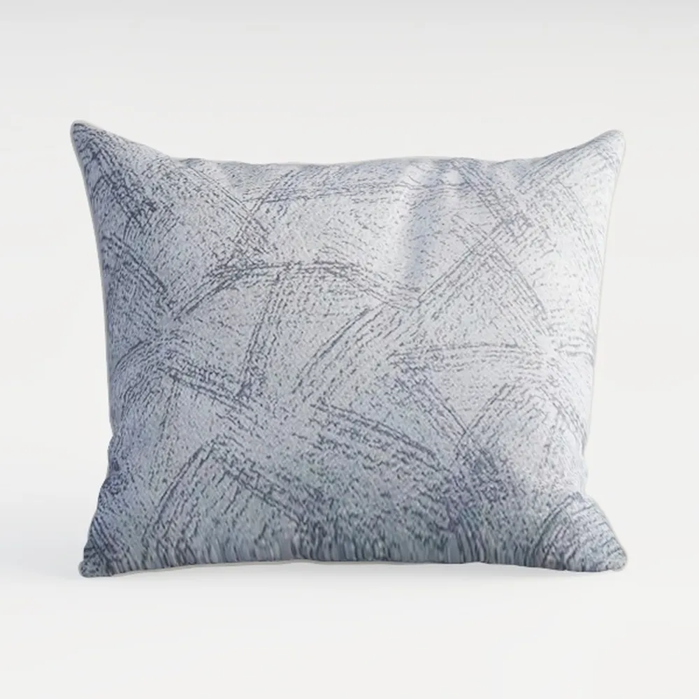 Navy Blue Garden Waterproof Outdoor Pillow