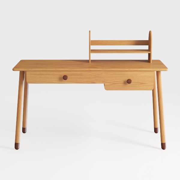 TREATLIFE HOME Solid Wood Computer Desk with Drawe