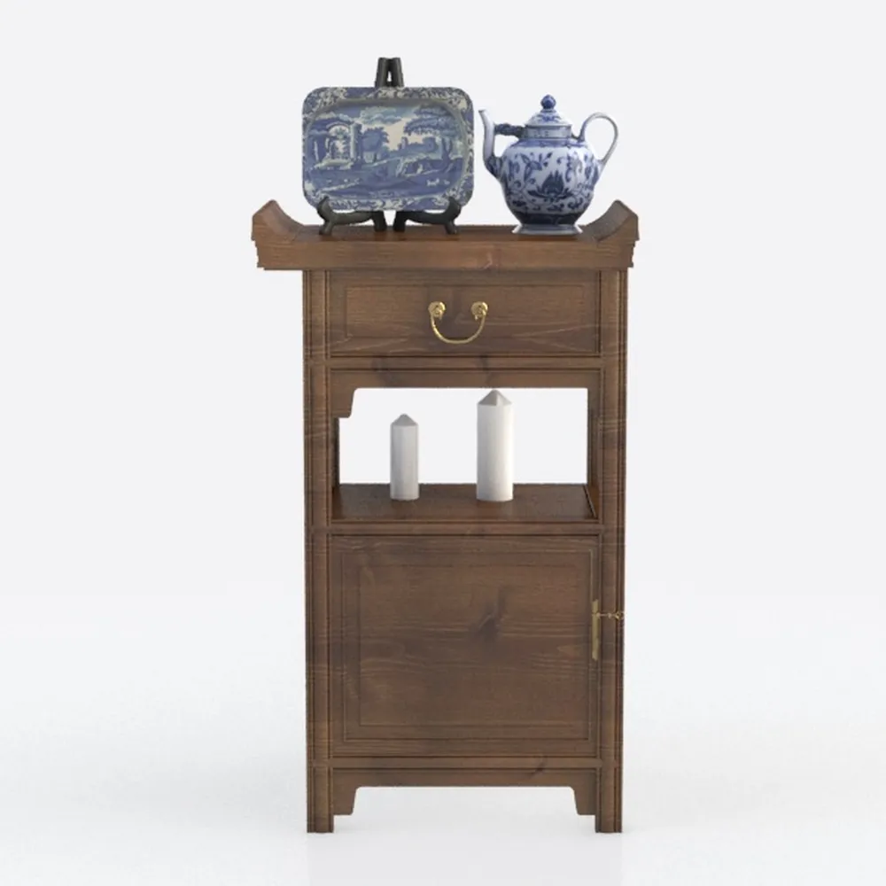 Bathroom Floor Cabinet, 24" Wide Farmhouse Floor