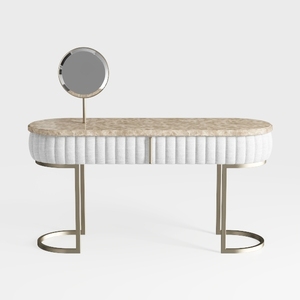 Osanna 48 in. White Rectangle Composite Console Ta