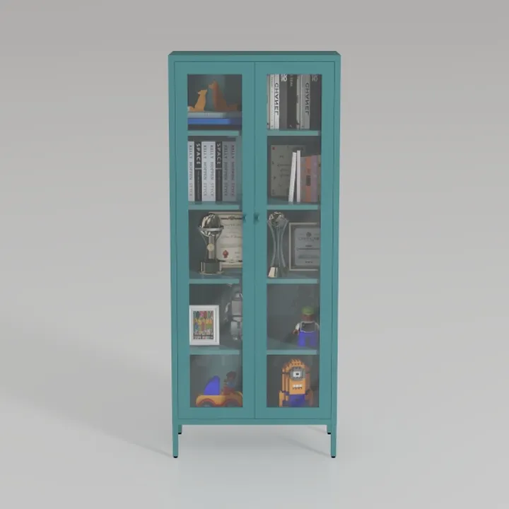 75.2" Tall Kitchen Food Pantry, Pantry Cabinet