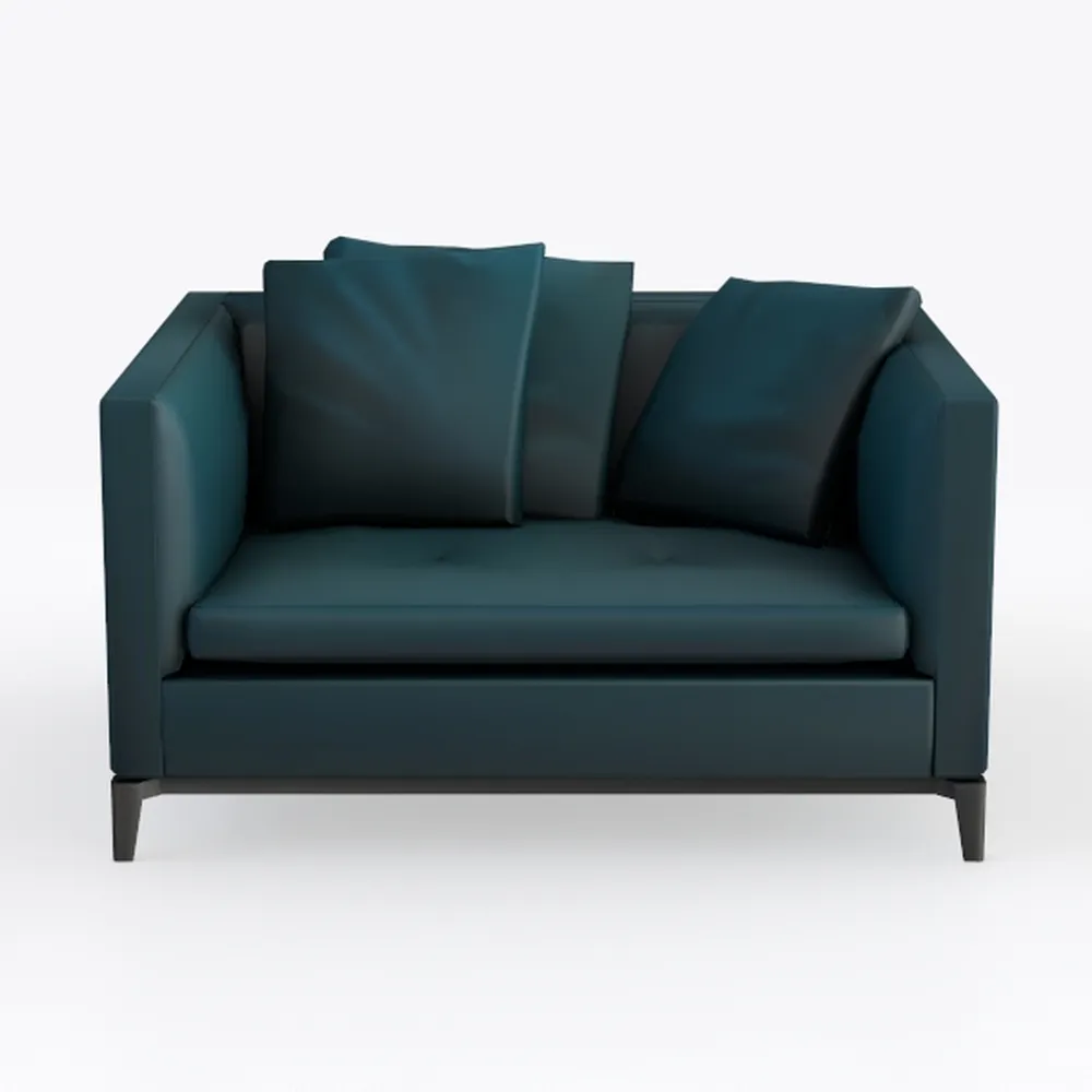 KOMFOTT 72.5” Loveseat Sofa Couch, Modern Love Sea