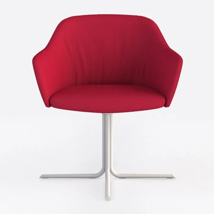 Mid Century Swivel Accent Chairs with Armrest,Upho