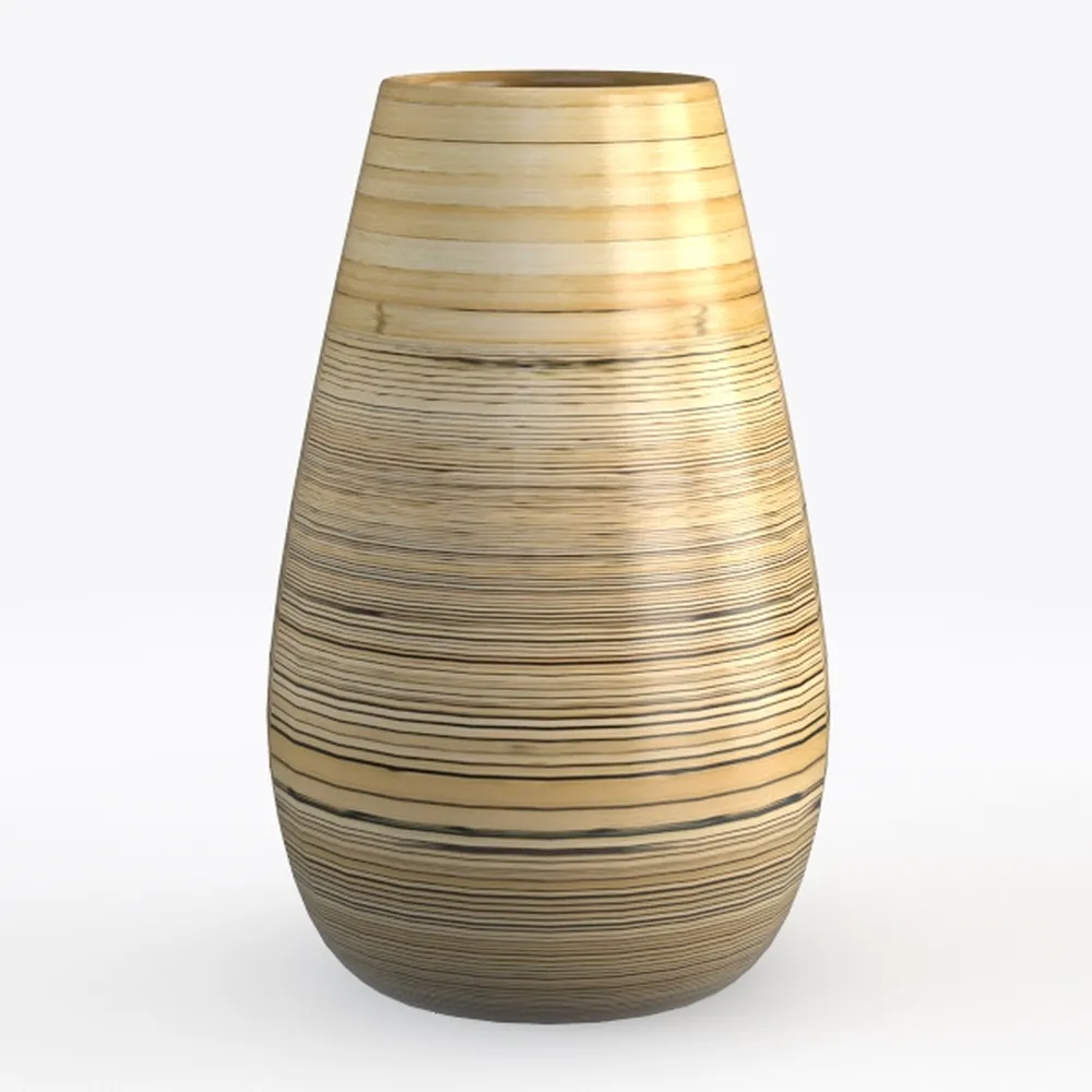 ALMA 9 Inch White Boho Vase for Modern