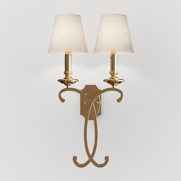 Adust Bow Antique Brass Wall Sconces Lighting