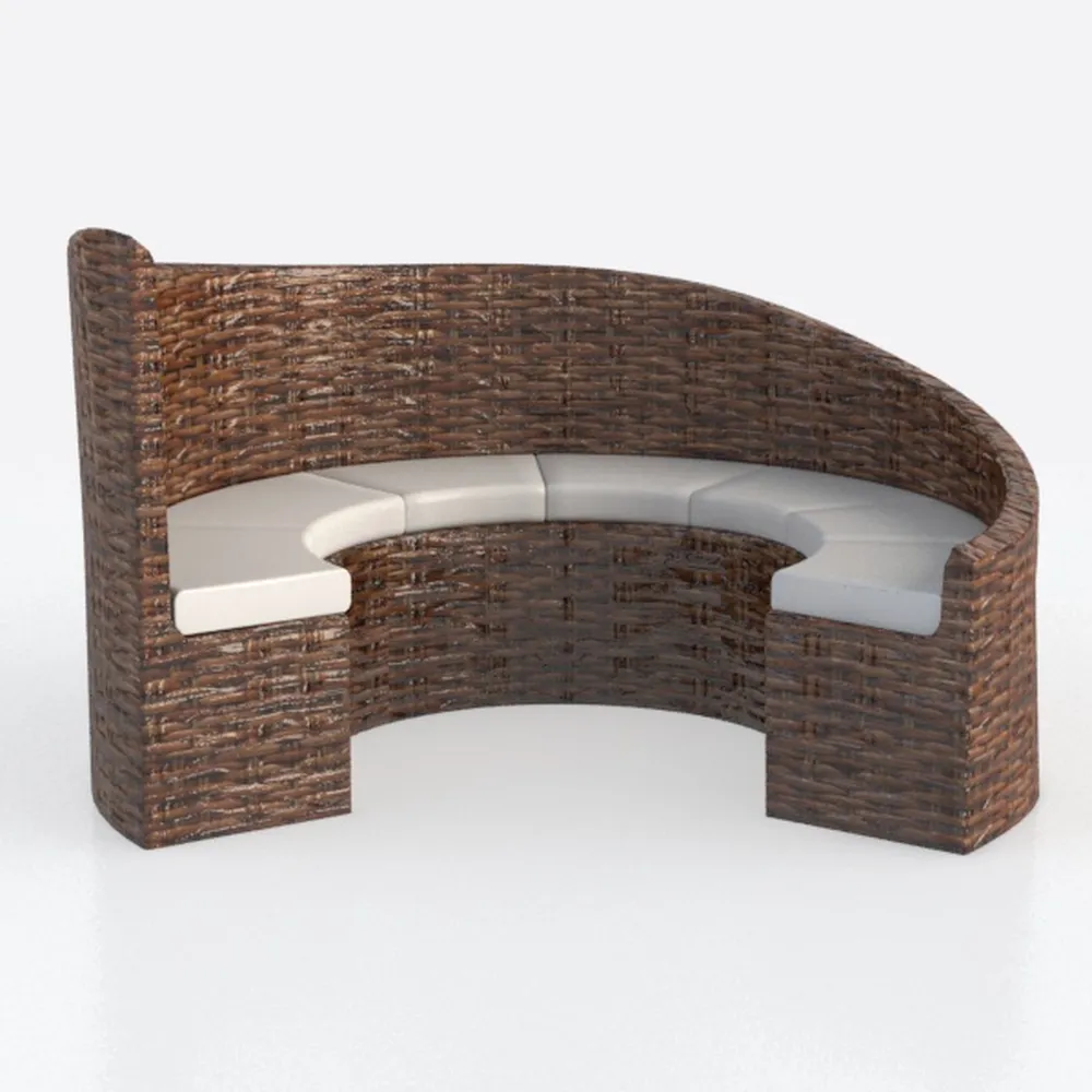 SUNSITT Outdoor Patio Furniture Set 13-Piece Round