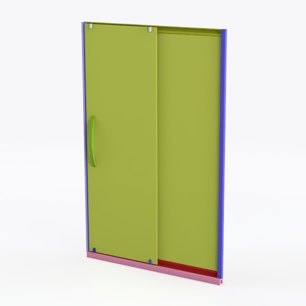 DreamLine Sapphire 44-48 in. W x 76 in. H Semi