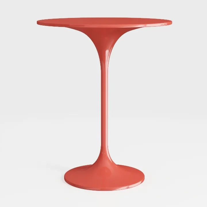 Thyle 4 Pcs Stackable Stools Wooden Stools 16.5