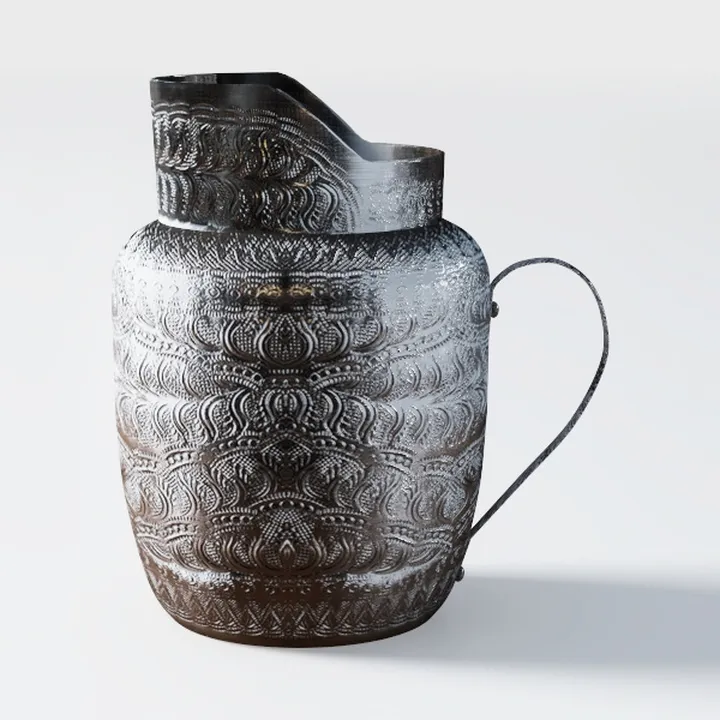 SIDUCAL Ceramic Rustic Farmhouse Vase with