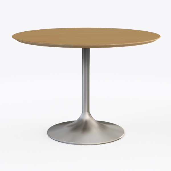 Verve Mid-Century Modern Light Natural Wood 47.24 