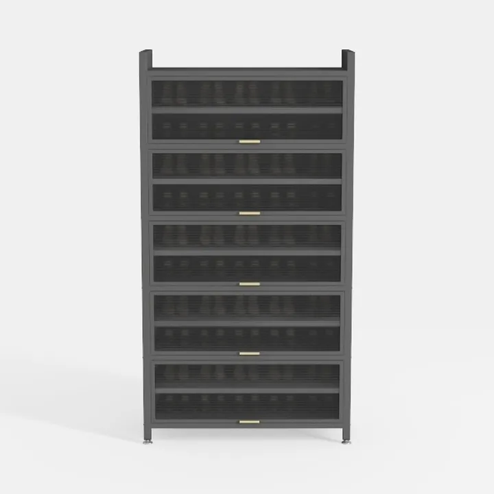 Shoe Rack with Covers - 10 Tiers Tall Shoe Rack