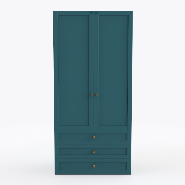 61&quot; Tall Farmhouse Metal Pantry Cabinet, Kitchen