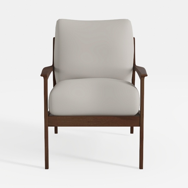 Lexicon Mid Century Modern Chair Velvet Accent