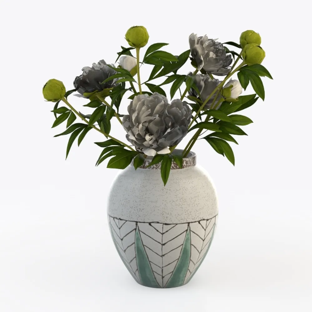 Ceramic Vase for Office Decor Display – Stylish