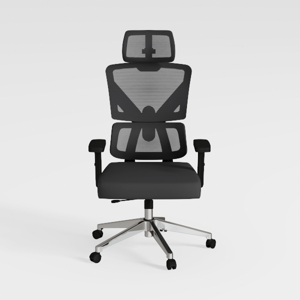 Office Chair with Footrest, Ergonomic Chair with 3
