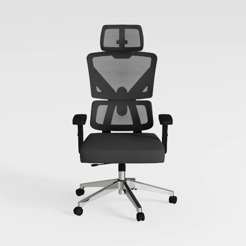 Office Chair with Footrest, Ergonomic Chair with 3