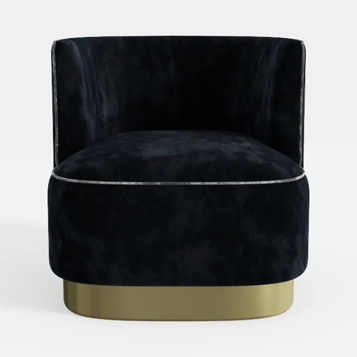 360 Degree Swivel Cuddle Barrel Accent Sofa Chairs