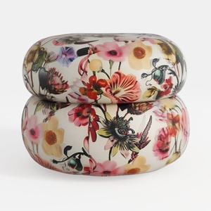 wooden stool-Mexican colors