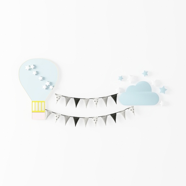 wall deco-Moonbeams & Stardust