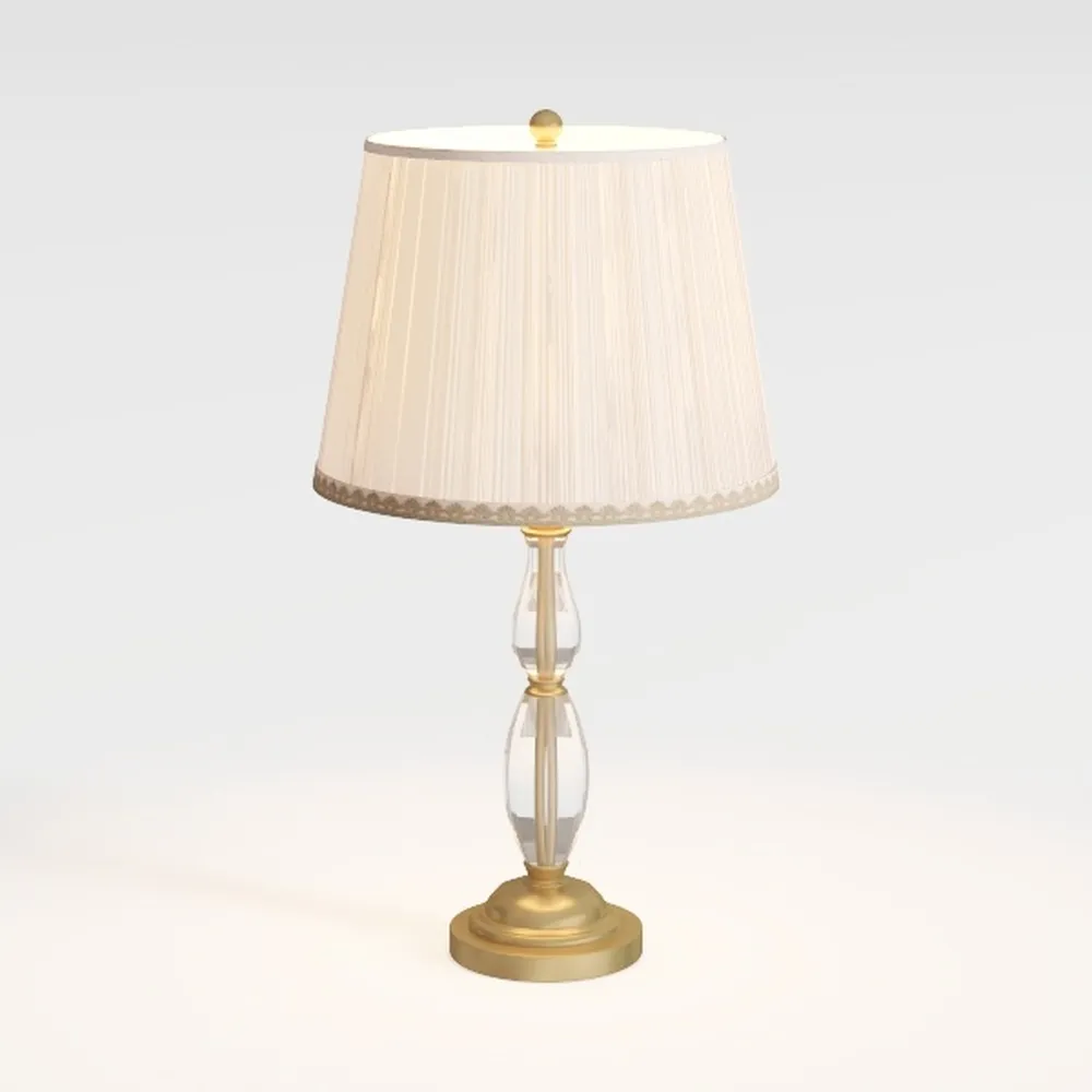 Cordless LED Metal Table Lamp, Portable Fabric