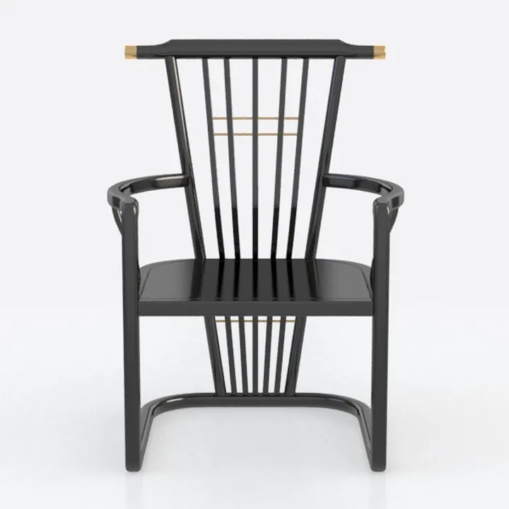 Patio Rocking Chair Solid Wood, Outdoor Porch