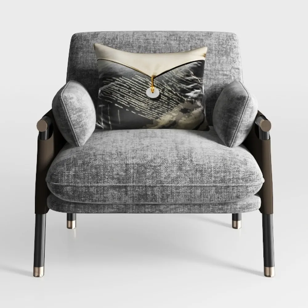 Mid-Century Modern Accent Chair, Armchair for