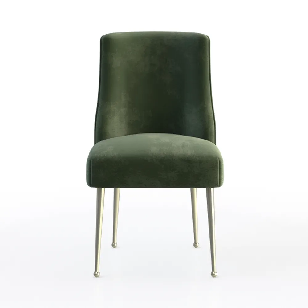 DUHOME Living Room Chair Armless Slipper Accent Ch