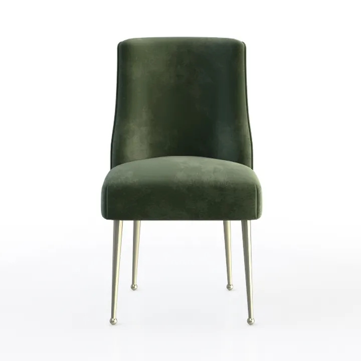 DUHOME Living Room Chair Armless Slipper Accent Ch