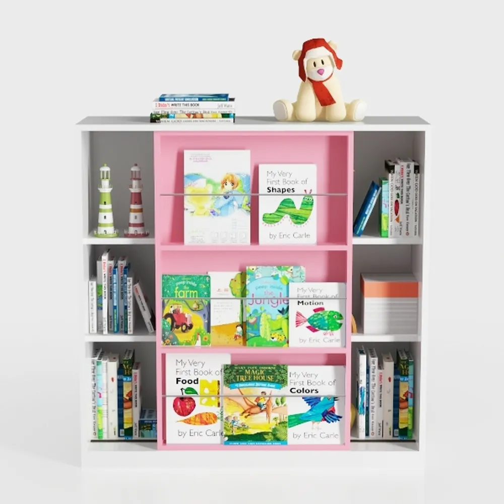 Costzon Kids Bookshelf and Toy Storage Organizer
