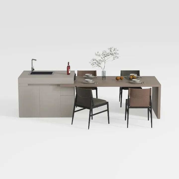 Generico Elegante Set di Tavolo e sedie da Bar - Robusto Mobile da Pranzo con Struttura in Metallo per Cucina, Soggiorno e Sala da Pranzo - Tavolo da Bar Compatto con sedie (47,5 x 20 x 41,5 Pollici)