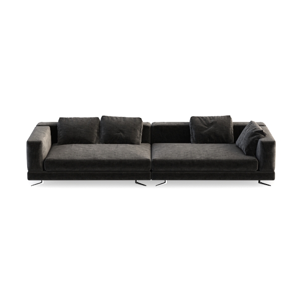 110 * 72&quot; Modular U Shaped Sectional Sofa with Ott