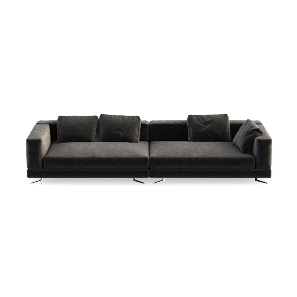 110 * 72" Modular U Shaped Sectional Sofa with Ott