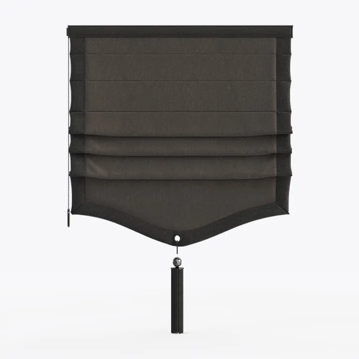 Minimalist Fabric Roman Window Shade 3D Model