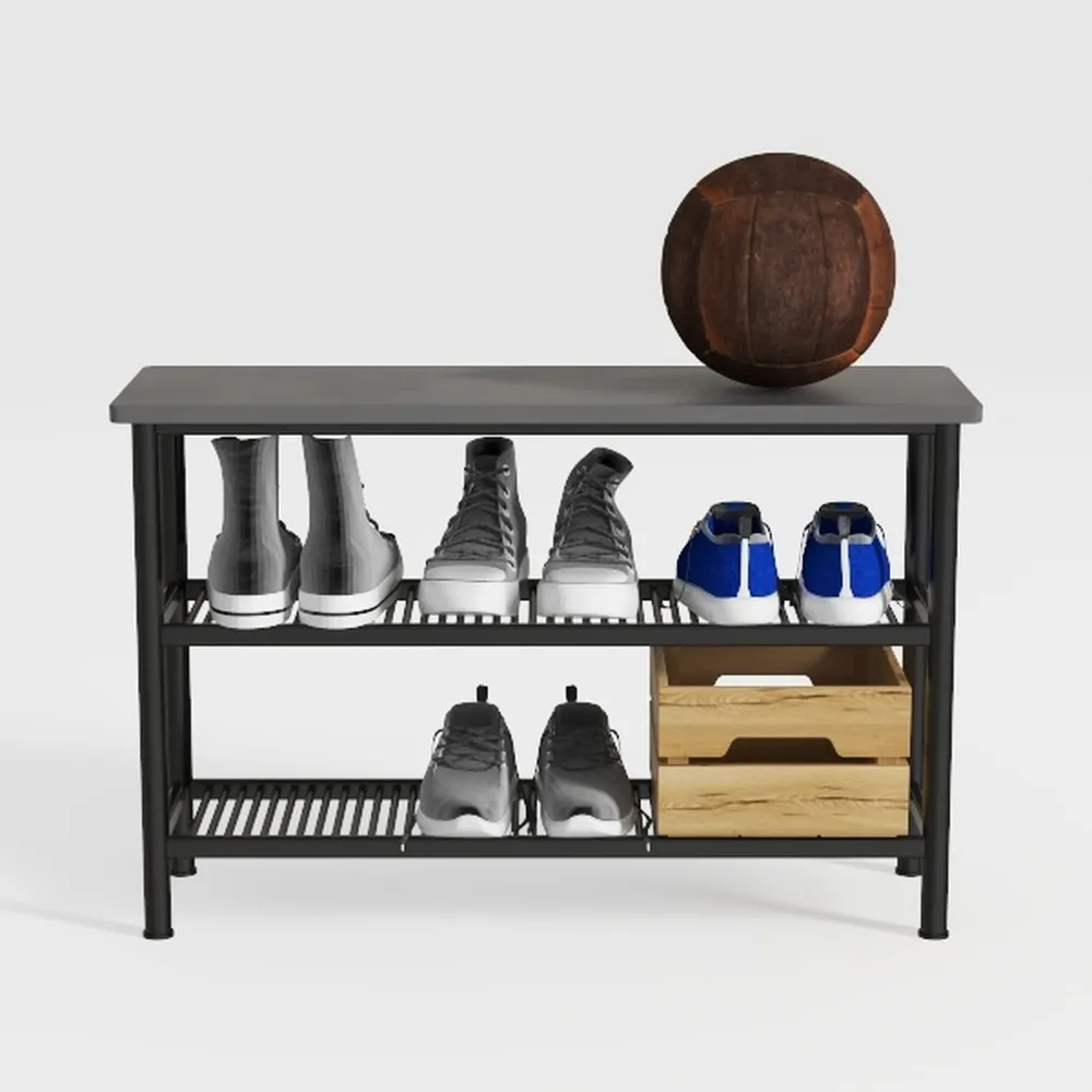 Furologee TV Stand with Power Outlets,