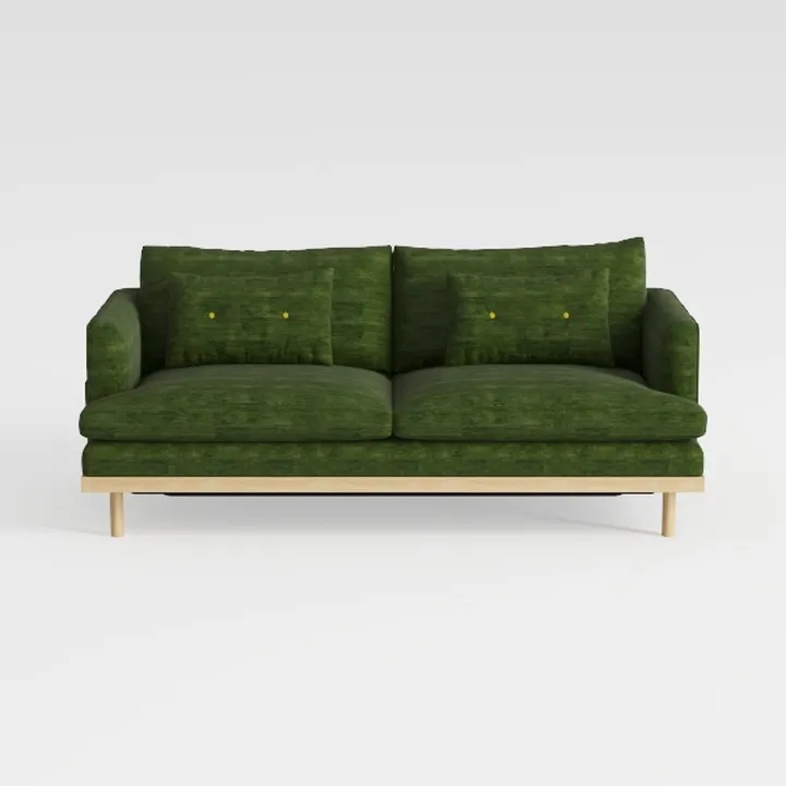 65" Modern Farmhouse Chaise Lounge Chair, French B
