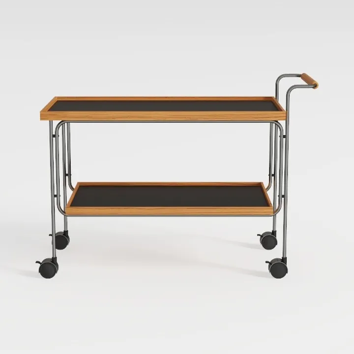 Bamboo Folding Camping Table 4 Folds with