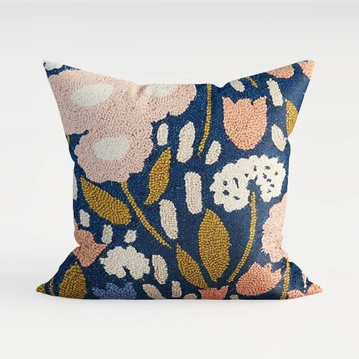 HOMFREEST Outdoor Floral Throw Pillow Covers 18x18