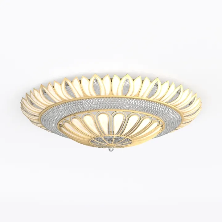 Schoolhouse Ceiling Light Fixture, 13.8" Milk