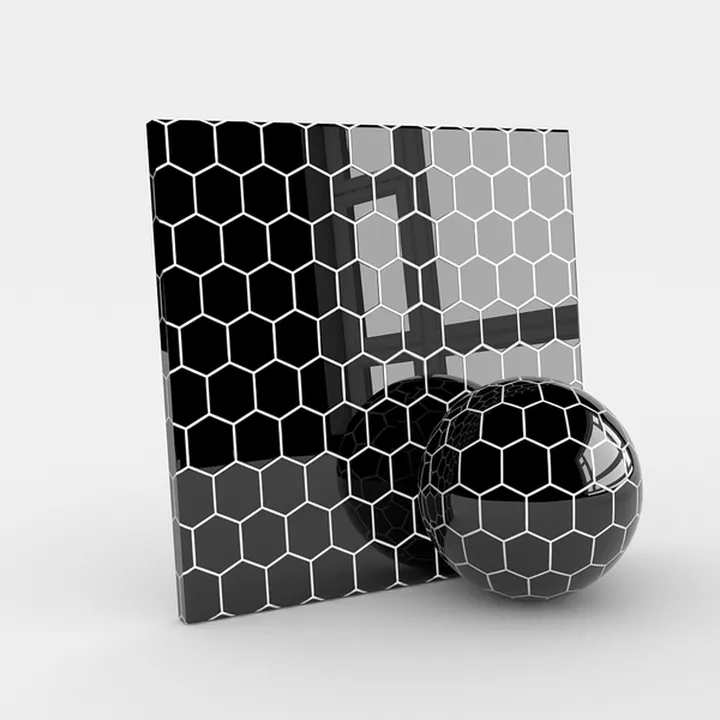 black shape-Mosaic
