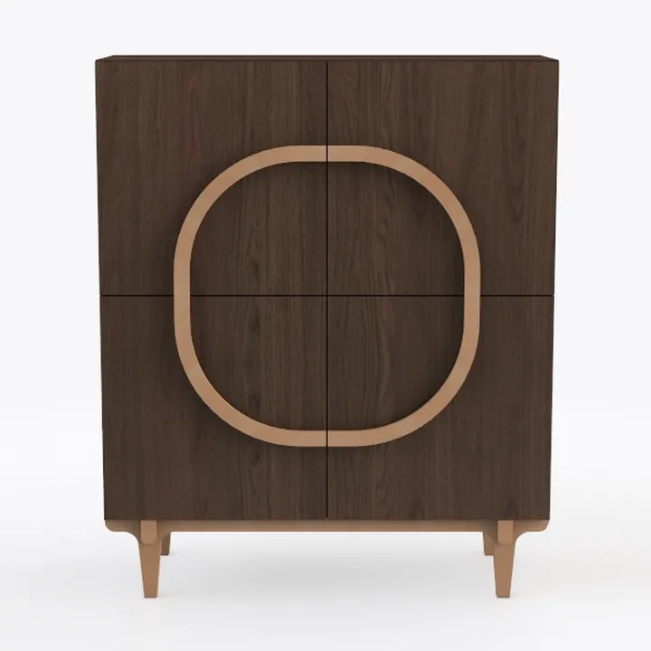 Sideboard Buffet Cabinet with Storage, 32" Wooden